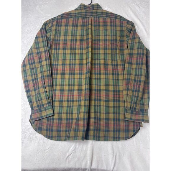 Ralph Lauren Men's Button-Down Shirt XL Multicolor Plaid Long Sleeves Collared - Picture 8 of 10